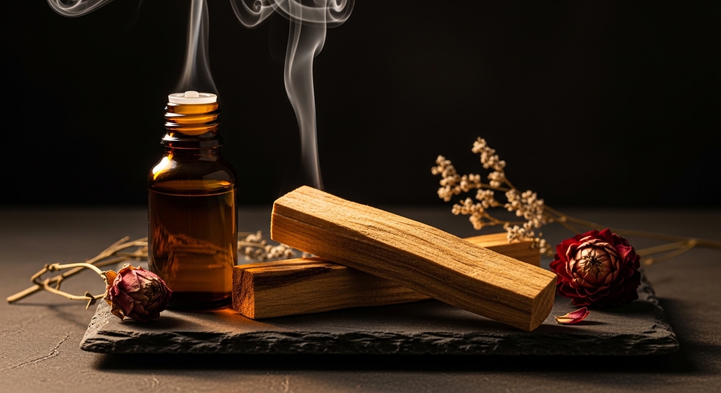 Aceite esencial de palo santo: propiedades, usos en difusion y oportunidades comerciales