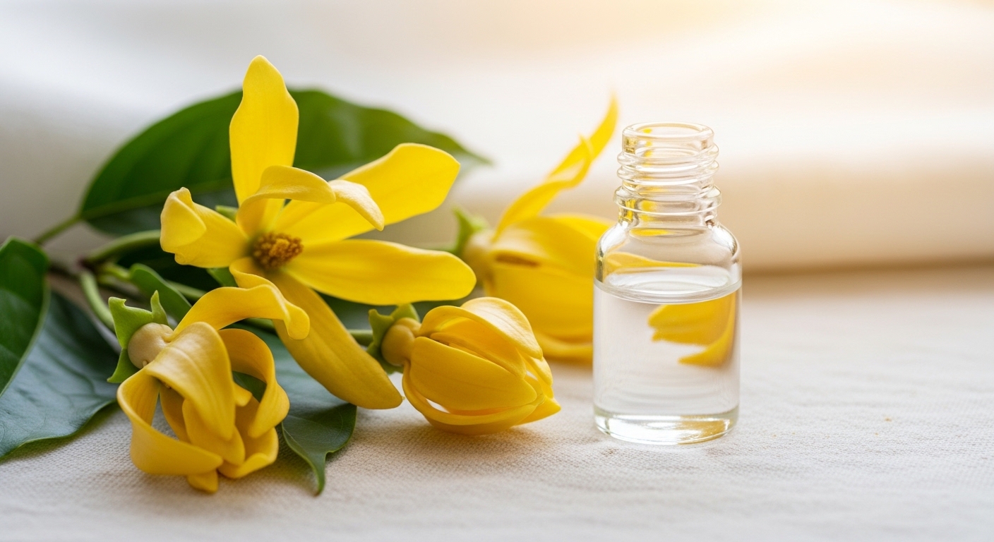 Aceite esencial de ylang ylang: aromaterapia ambiental para relajacion y bienestar