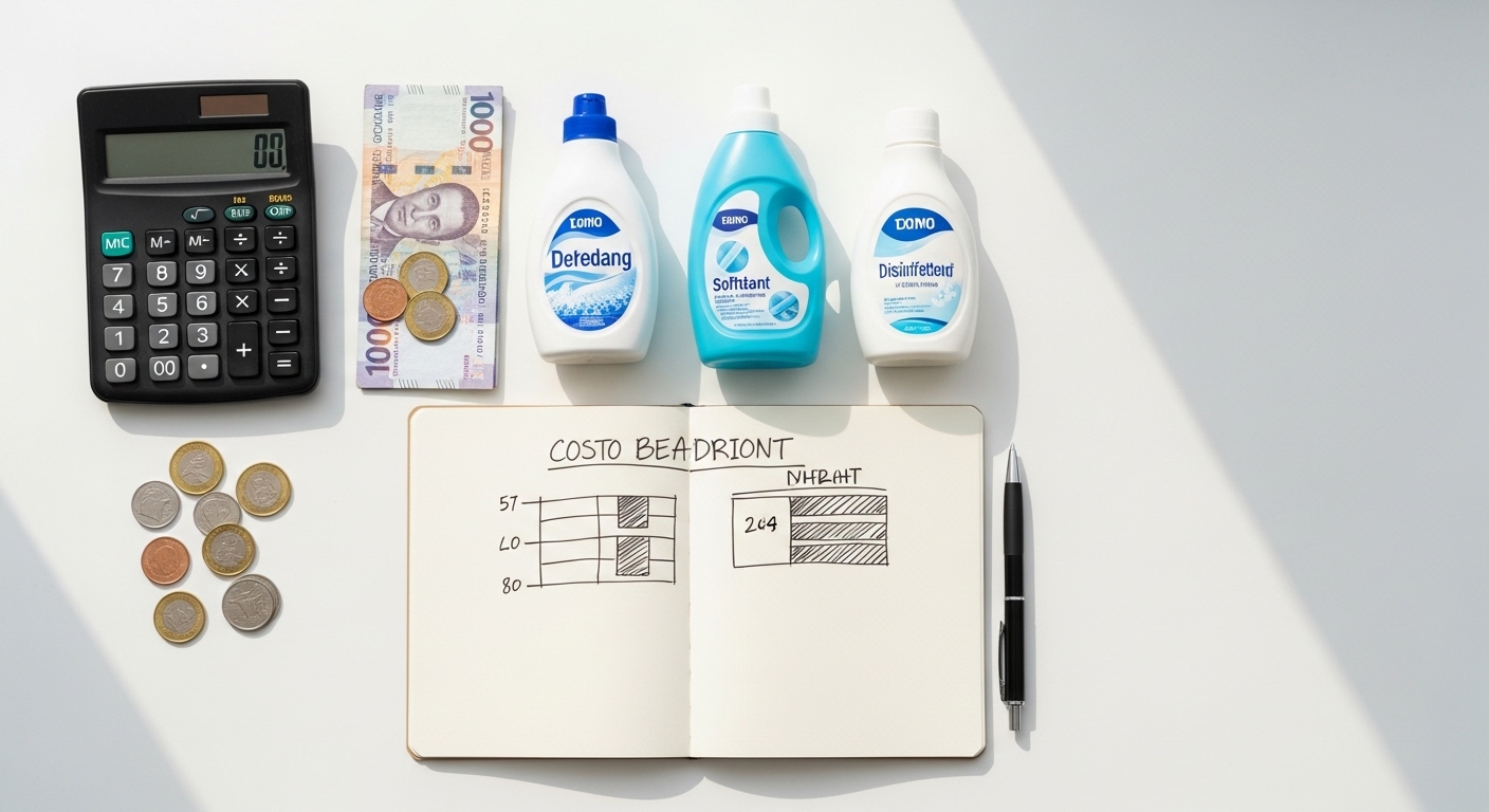 Cuánto cuesta maquilar productos de aseo en Colombia: desglose real de costos